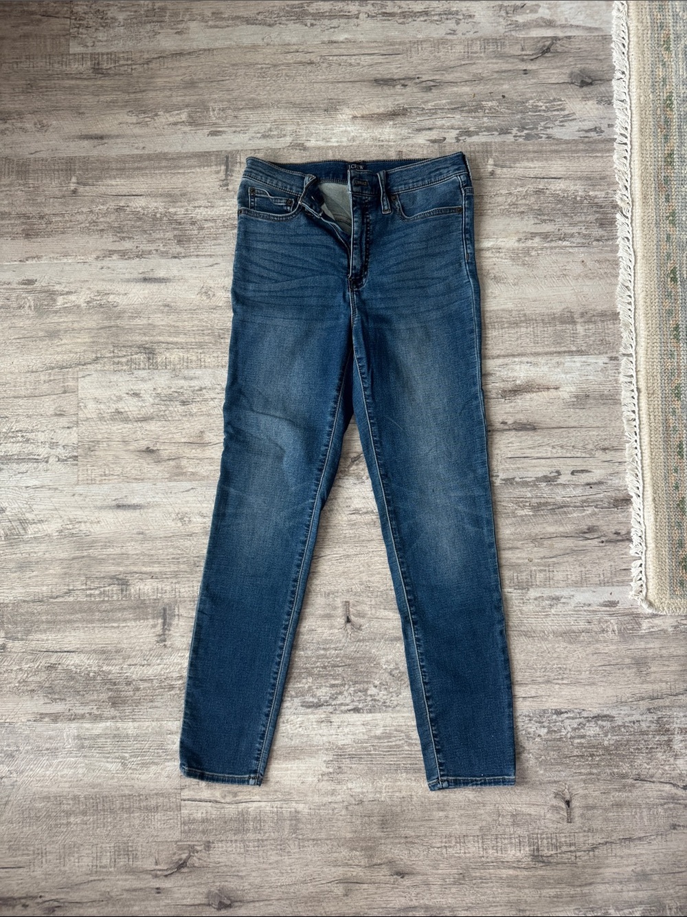 Jcrew 10” High Rise Skinny Jeans